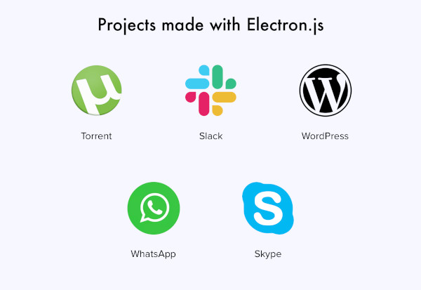 Electron-based projects
